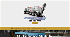 Desktop Screenshot of oklahomamobileconcrete.com